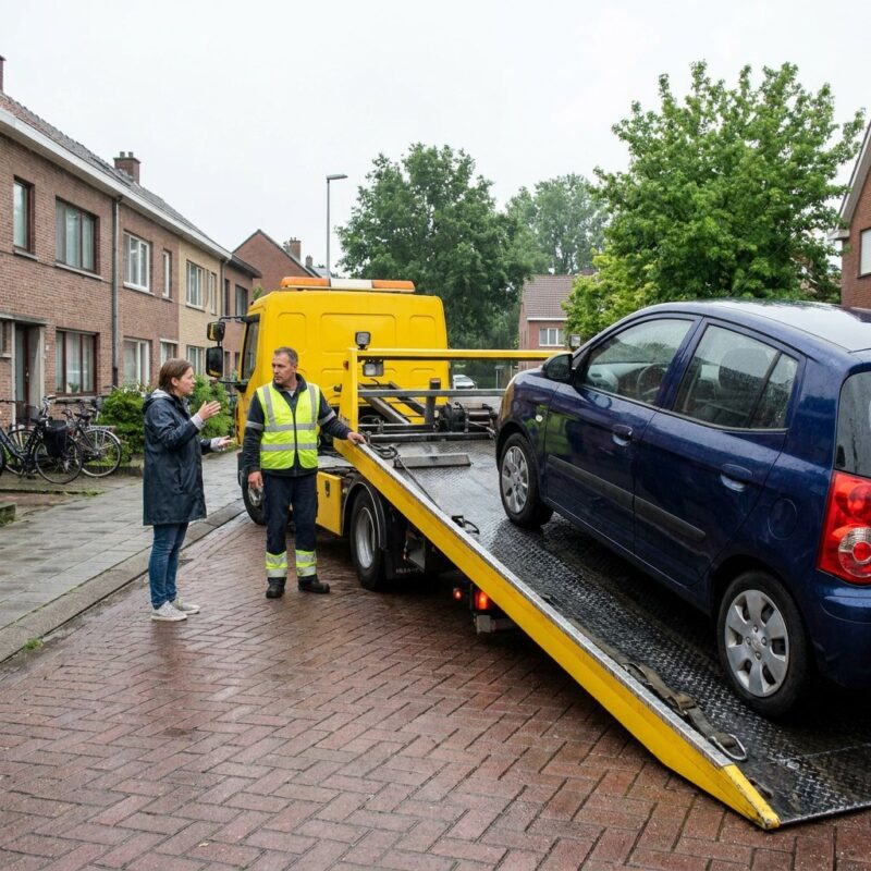 Auto slepen kosten